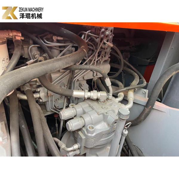 Máquina escavadora usada da esteira rolante de Hitachi Zx200