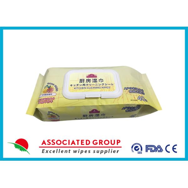 Ultimate Grease Fighting Kitchen Cleaning Wipes Heavy Duty Antibacterial and Food Safe