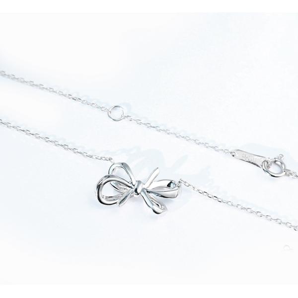 цепь белого золота бриллиантового колье 2.2g 45cm золота 0.16ct 18K