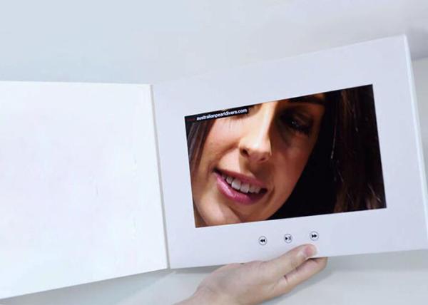 Digital Advertising Recordable Video Greeting Card For Opening Ceremonies