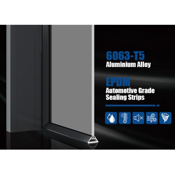 Modern Aesthetics  Interior Swing Aluminum Doors Ultra Narrow Frame