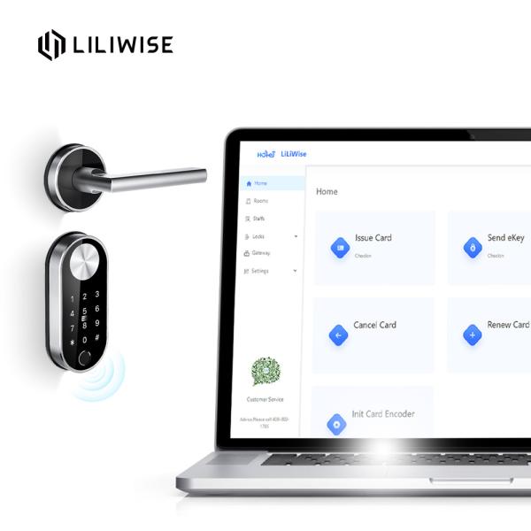 European Standard Electrical Biometric Fingerprint Door Locks TTLock Hotel System