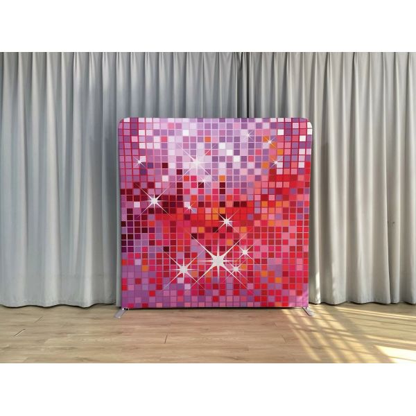 Four Graphic Covers Pillowcase Backdrop 7x7ft Photo Booth Background