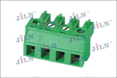 Steel Tin Pluggable Terminal Blocks PA66 Brass M2.0 Zinc Plated JL15EDGK