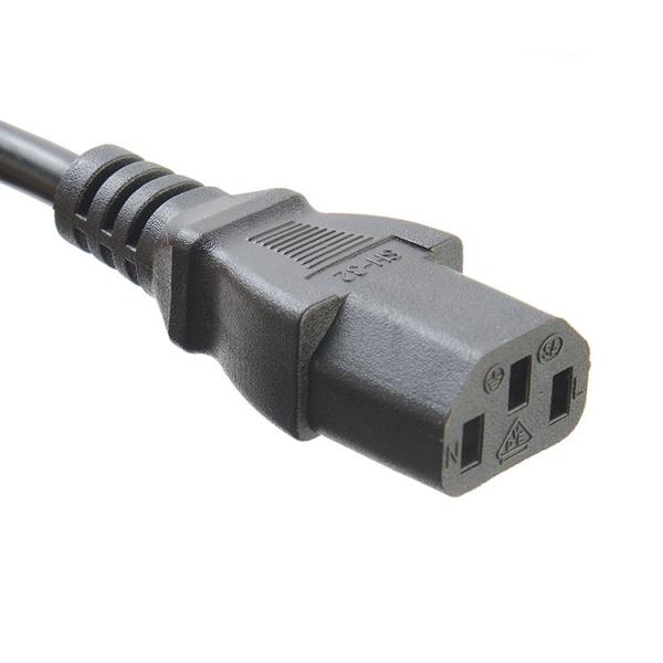 Black Cable South Africa SABS Standard Home Appliances Power Cords Extension Cords for Residential / General-Purpose