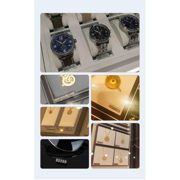 ABS Mall Jewellery Cubs Display для владельцев этикеток и товарных этикеток