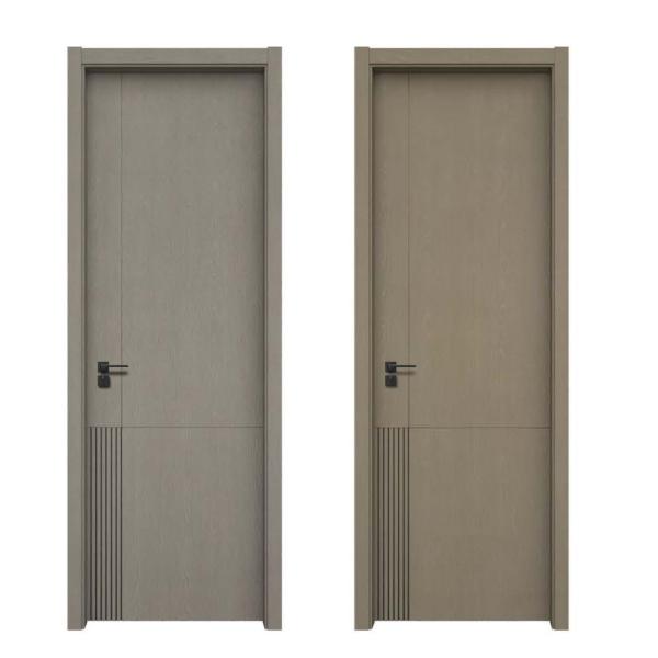 Luxury Cherry Interior Swinging Wooden Flush Door 18mm MFC