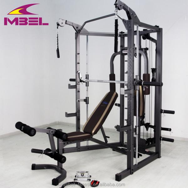 End Fitness Equipment Smith Machine with N.W. 152kgs in Grey/Black