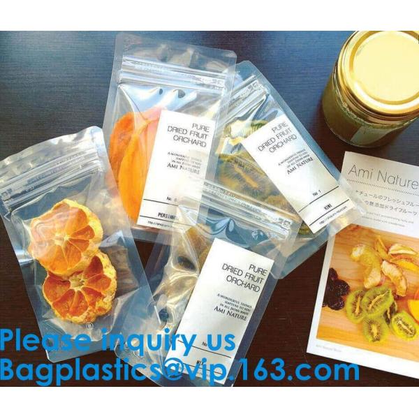 Standing Up Aluminum Zipper Packaging Pouch Bag For Dried Food,Standing Up Aluminum Zipper Packaging Pouch Bag For Dried