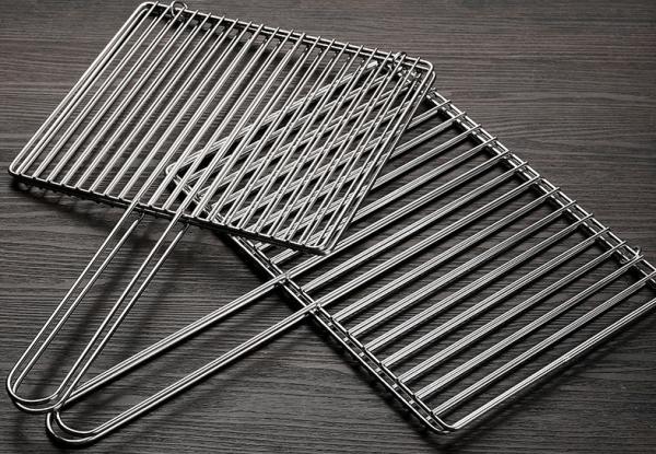 Stainless Steel BBQ Grilling Basket for Fish and Meat