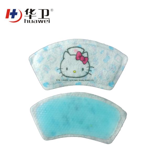Cooling gel patch for fever relief