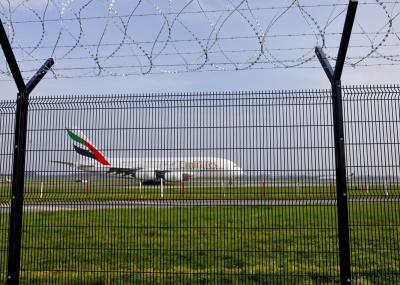 Cerco redondo da segurança aeroportuária do cargo da altura 2400mm