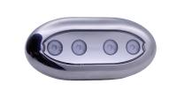 Cor azul marinha da luz Ip68 12v da cortesia do diodo emissor de luz para o iate e o barco