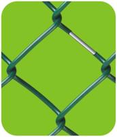 3 mm Galvanizado Diamond Chain Link Cercas de Segurança da Fazenda Metal