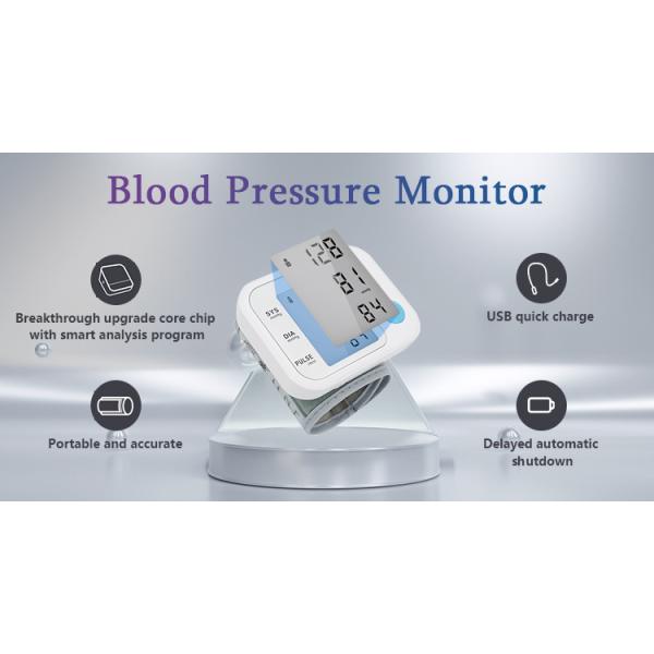 RHOS тумака ISO13485 BP запястья монитора кровяного давления Wristech 10 серий