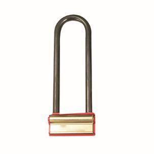 Rarlux Durable Anti-Theft Motorcycle Iron Padlock U Lock Set with Key and Chain