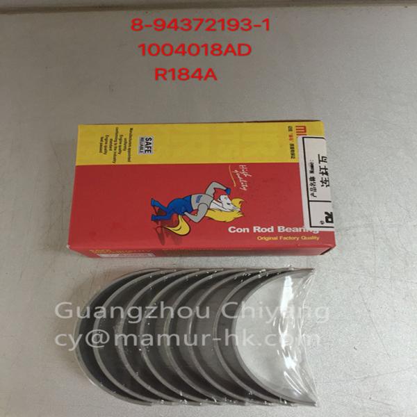 8943721931 escroquerie Rod Bearing For ISUZU 4JB1 JMC 1030 JAC FOTON DFAC