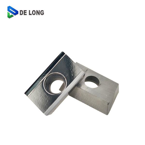 APKT160402 MA Aluminium Inserts Silver Color For Cutting Steel
