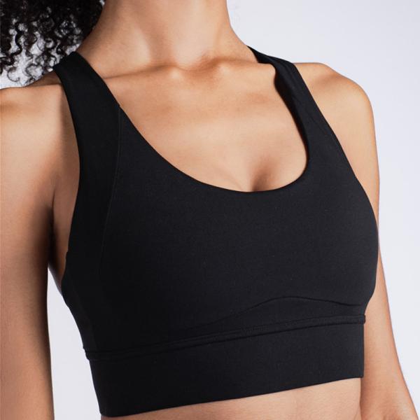 Пряжки Traceless бюстгальтера 7 спорт женщин Nuls цветов верхняя часть урожая амортизатора удара сексуальной задняя