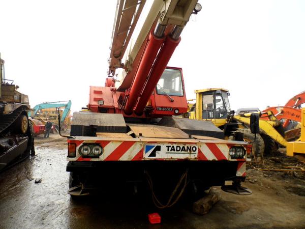 USED TADANO TR500EX 50T Rough Terrain Crane For SALE Original Japan