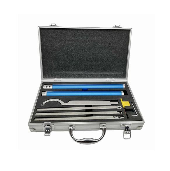 8pcs Brushed Stainless Steel Wood Turning Chisels Tool Set ODM OEM