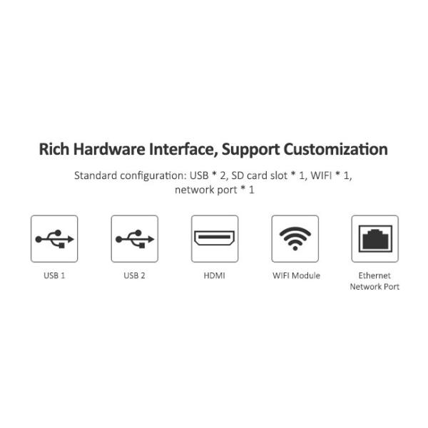 стойка пола сенсорного экрана 65 дюймов с 1080p дисплеем, дисплей киоска цифров с монитором инфракрасн андроида 4K полным HD