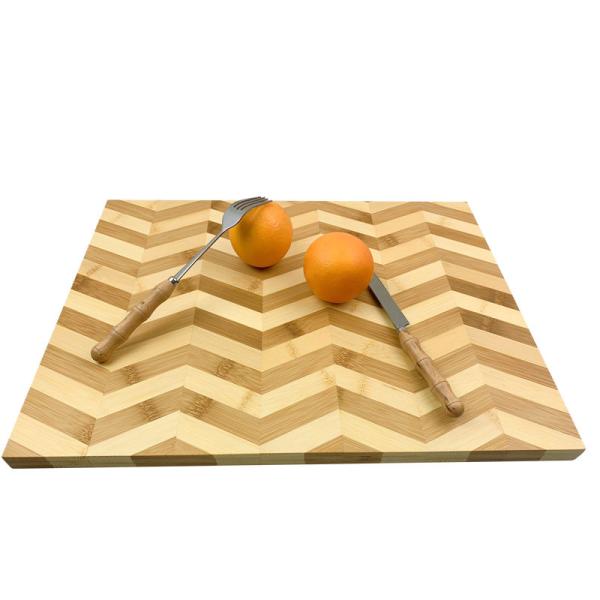Patchwork 2cm Bamboo Large Cutting Board For Kitchen Chopping