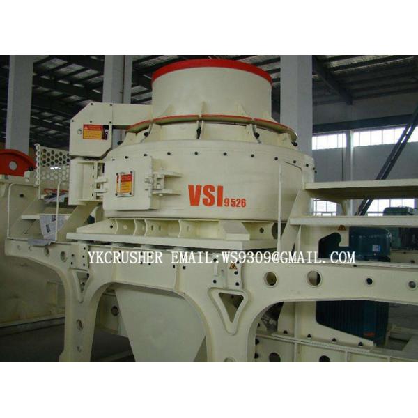 VSI Rock Vertical Shaft Impact Crusher Four Interchangeable Crushing Chambers