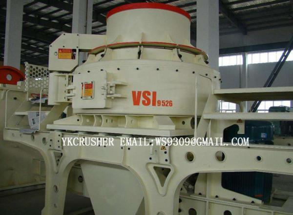 VSI Rock Vertical Shaft Impact Crusher Four Interchangeable Crushing Chambers