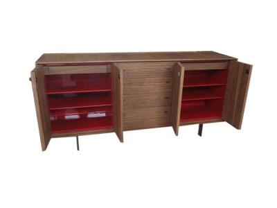 solid walnut wood  console / credenza/dresser for hotel bedroom furniture,hospitality casegoods