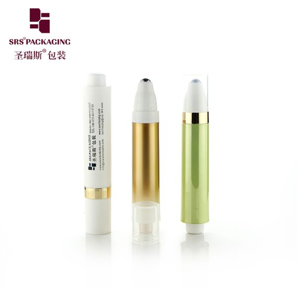 AY 10ML 15ML Luxury Eye Gel Airless Roller Bottle Massage Applicator