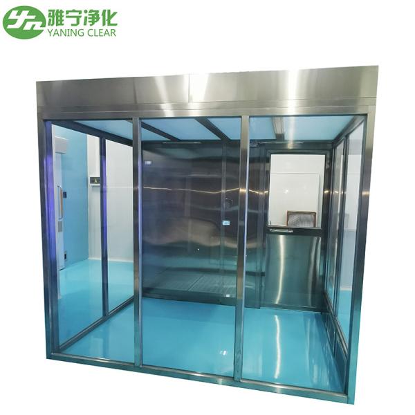 YANING GMP Стандарт ISO5 Модульная чистая комната Мягкая и твердая стена Чистая комната Чистая будка