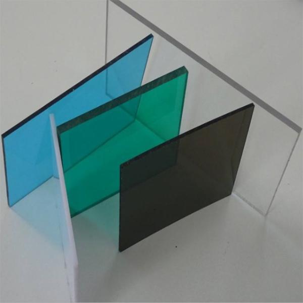 Transparent PC Polycarbonate Plastic Sheets Plate For Roofing