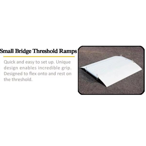 Китай Поставщик Металл Дешевые Двери Дверные Портативные пороговые пандусы для инвалидных колясок