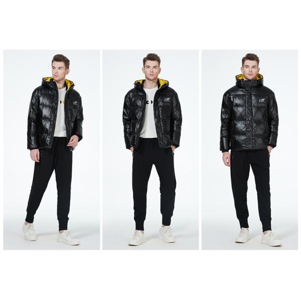 Материал Нефтяной репеллент Нижний пальто Черный ветроустойчивый пиджак Размер 46-54