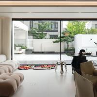 AR-320 Aluminium Frame Sliding Glass Door Soundproof Tempered Glass Sliding Door