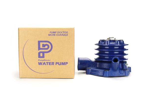 Water Pump 25100-93G00 for Hyundai Excavator R200-3 R200-5 R220-5 D6BR Engine Tested