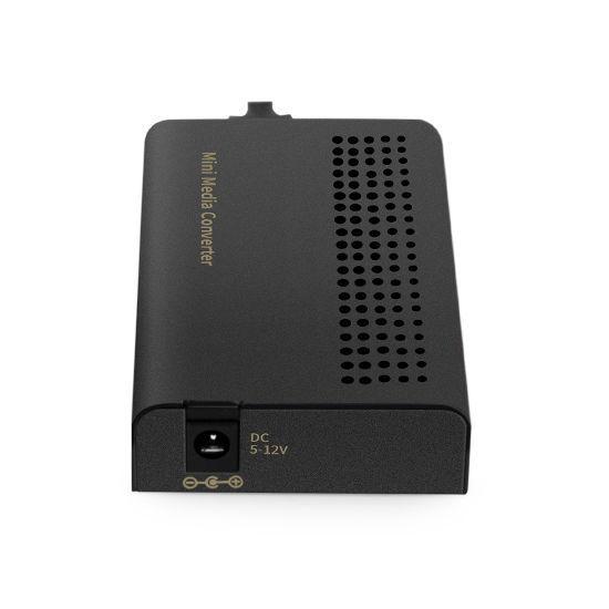 Mini 1x 10/100Base-T RJ45 to 1x 100Base-X SC TX1310nm/RX1550nm 40km SC Single Fiber Media Converter