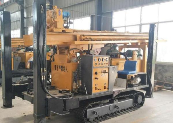 260m Portable Borehole Deep Water Well Drilling Rigs With Hydraulic System