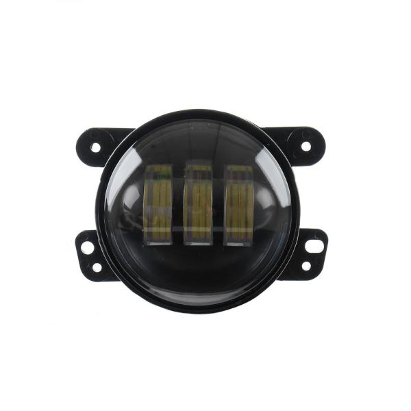 12V DC 4 Inch 30 Watt Car LED Fog Lights For Harleys Jeeps Motorcycle