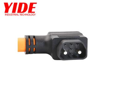 Conectores de cabo IP67 da motocicleta do bloqueio 2+5 Pin Male Connector