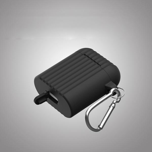 Mini Trunk Airpods Case Cute 3D Soft Silicone Protective Creative Stand Cover For Airpods 1 & 2 Charging