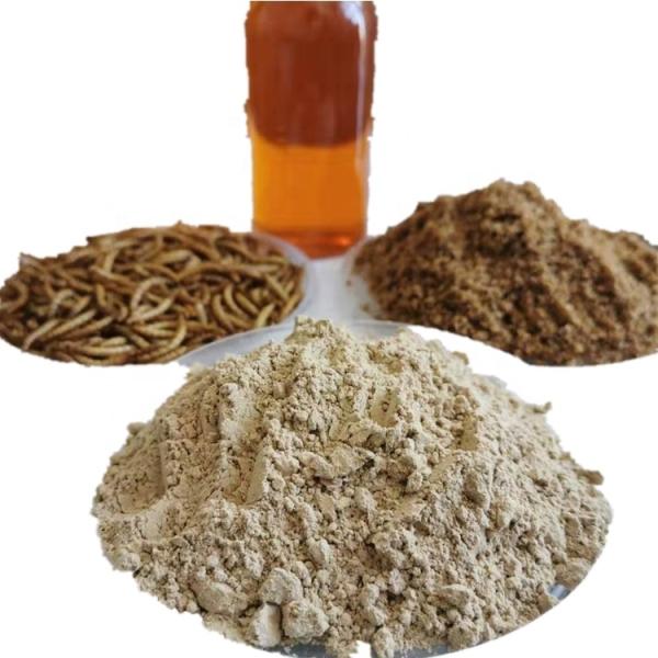 Certified Feed Grade Dried Mealworm Protein powder