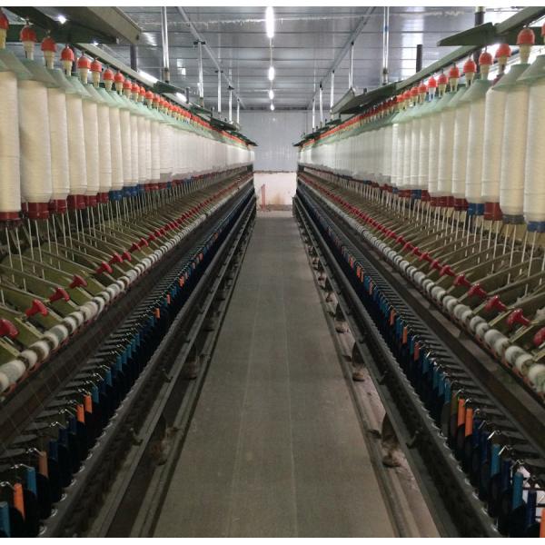 Compact Dyed Weaving Cotton Yarn On Cone , 32S 40S 100 Percent Cotton Yarn For Knitting