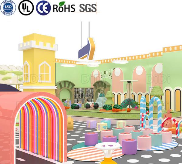 Indoor Playground Slide Set Kids Maze Gym Playground For Children