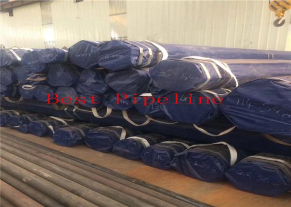 UNS S31803 1.4462 Duplex Steel Pipes , F51 Round Bar Bright Drawn 6 Inch Steel Pipe 