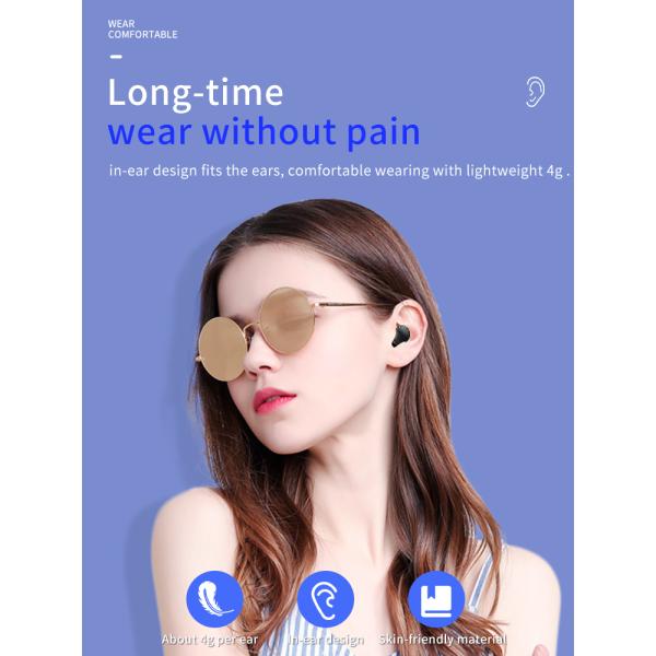 IPX5 Waterproof Lightweight Wireless Earbuds Noise Canceling XY-30
