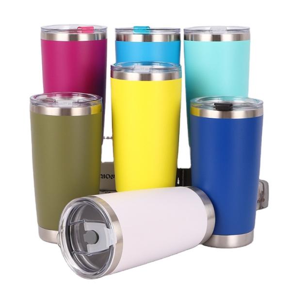 Factory Insulated Stainless Steel 20 Oz Travel Drink Cup Coffee Glass Small Water Bottle