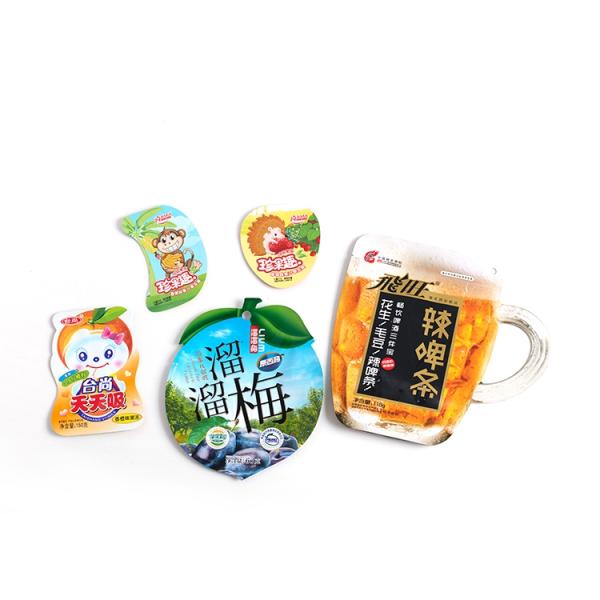 High Level Beautiful Design Stand Up Pouch Packaging Heat Seal Zipper Available