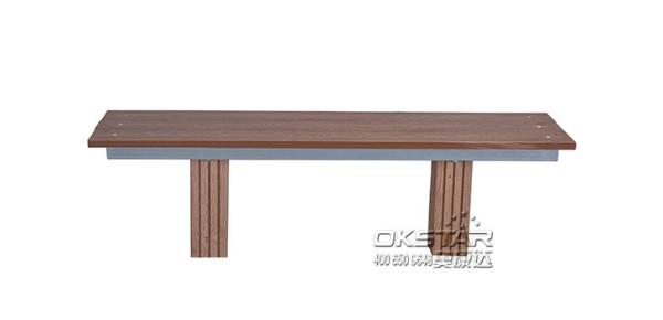 outdoor exercise equipment High quanlity outdoor wooden fitness bench
